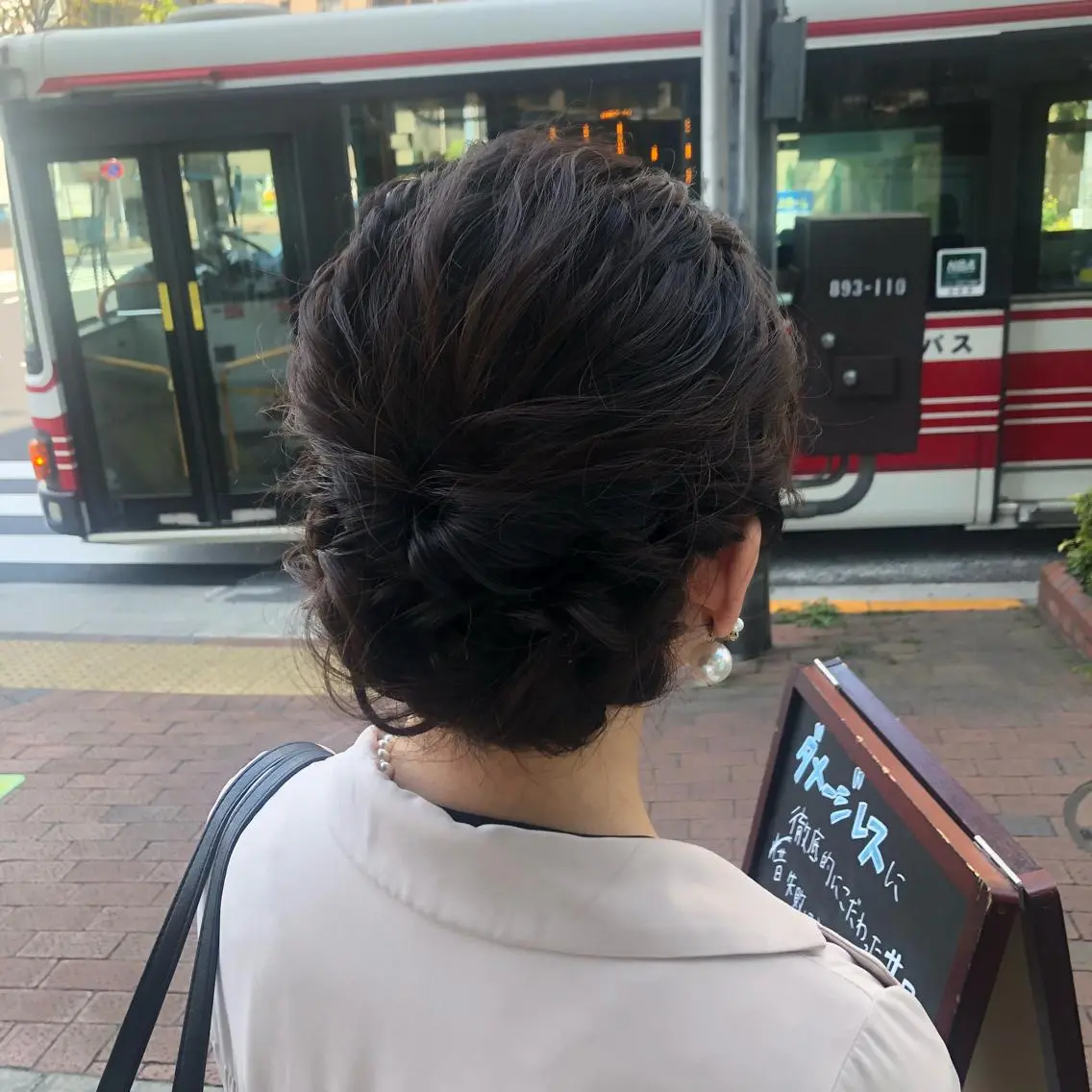 ヘアアレンジ 赤阪 優奈のヘアスタイル