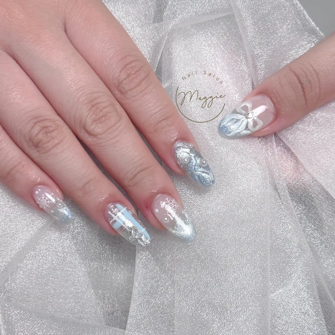 ネイル ハンドネイル Maggie Nail🦩のネイルデザイン