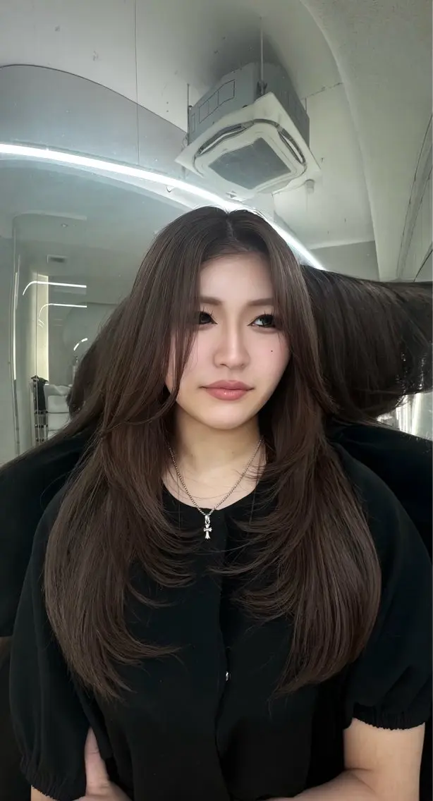 カラー ヘアカラー トリートメント ヘアセット ANN GAGA 心斎橋/ハイトーンのヘアスタイル