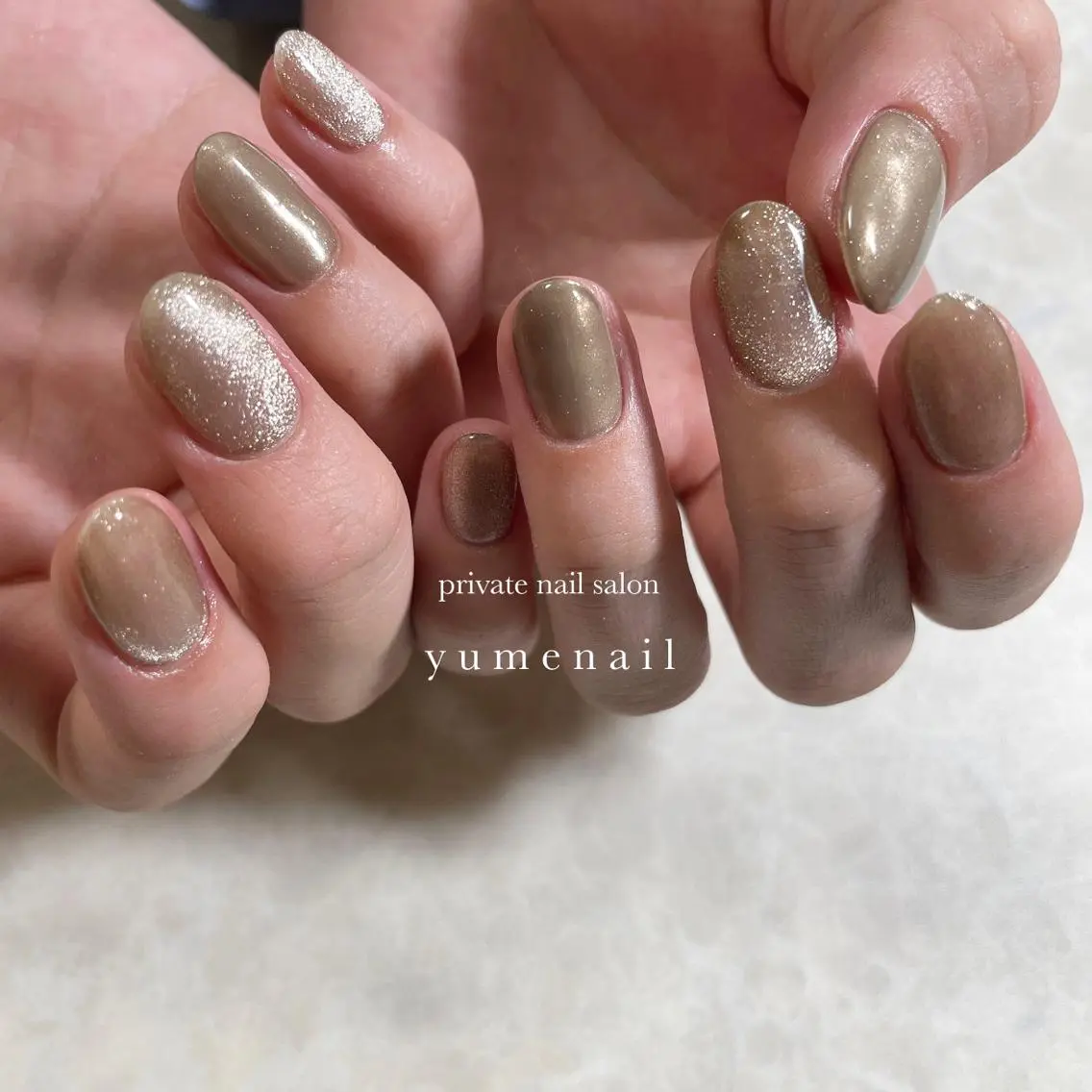 ネイル アートネイル シンプルネイル yume nailのネイルデザイン