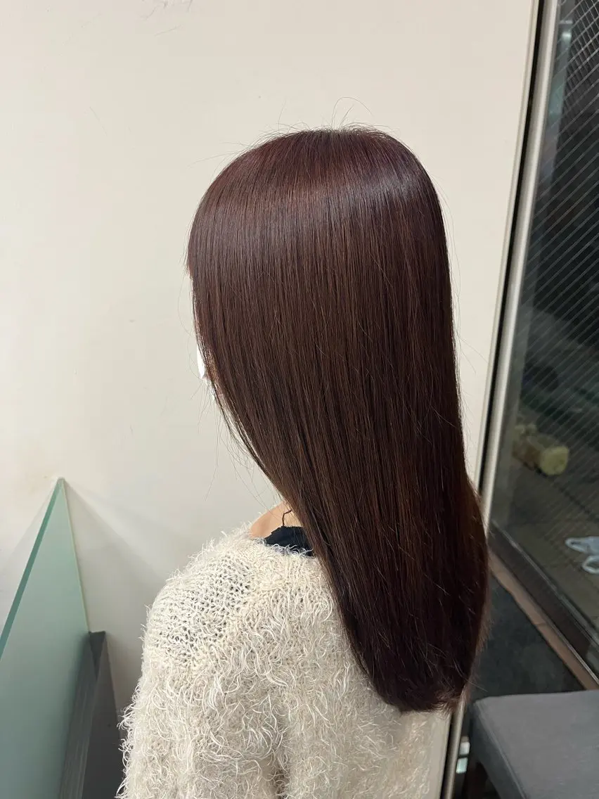 ロング ヘアカラー トリートメント 🍊小川実里🍊 /カラーレイヤーのヘアスタイル
