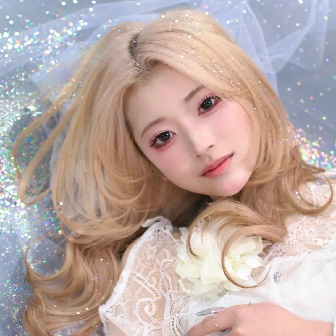 ロング くびれヘア 韓国風ヘア トレンドカラー🫧 なつみ/COA銀座のヘアスタイル