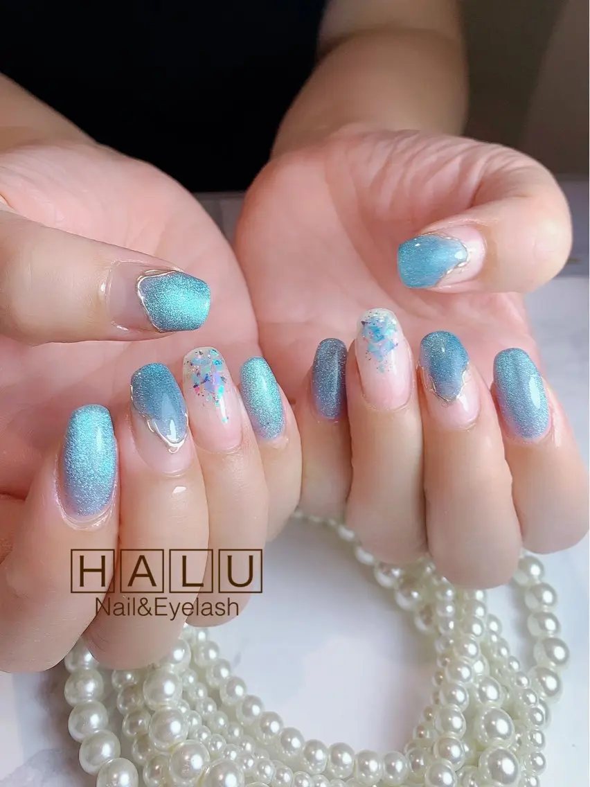 ネイル マグネットネイル HALU ハルのネイルデザイン