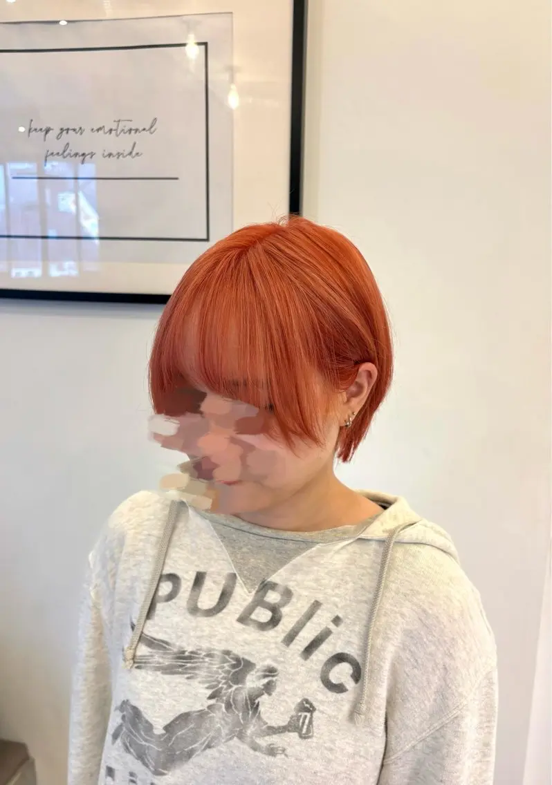 ショート カラー 似合わせカラー🎀 sawa🎀池袋のヘアスタイル