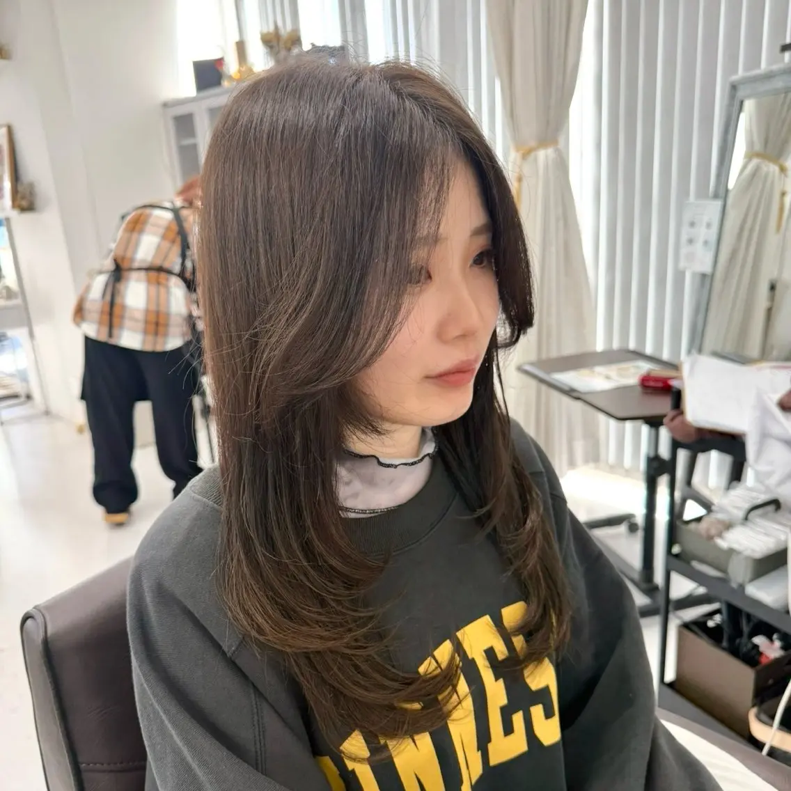 ロング 榎本 雪来のヘアスタイル