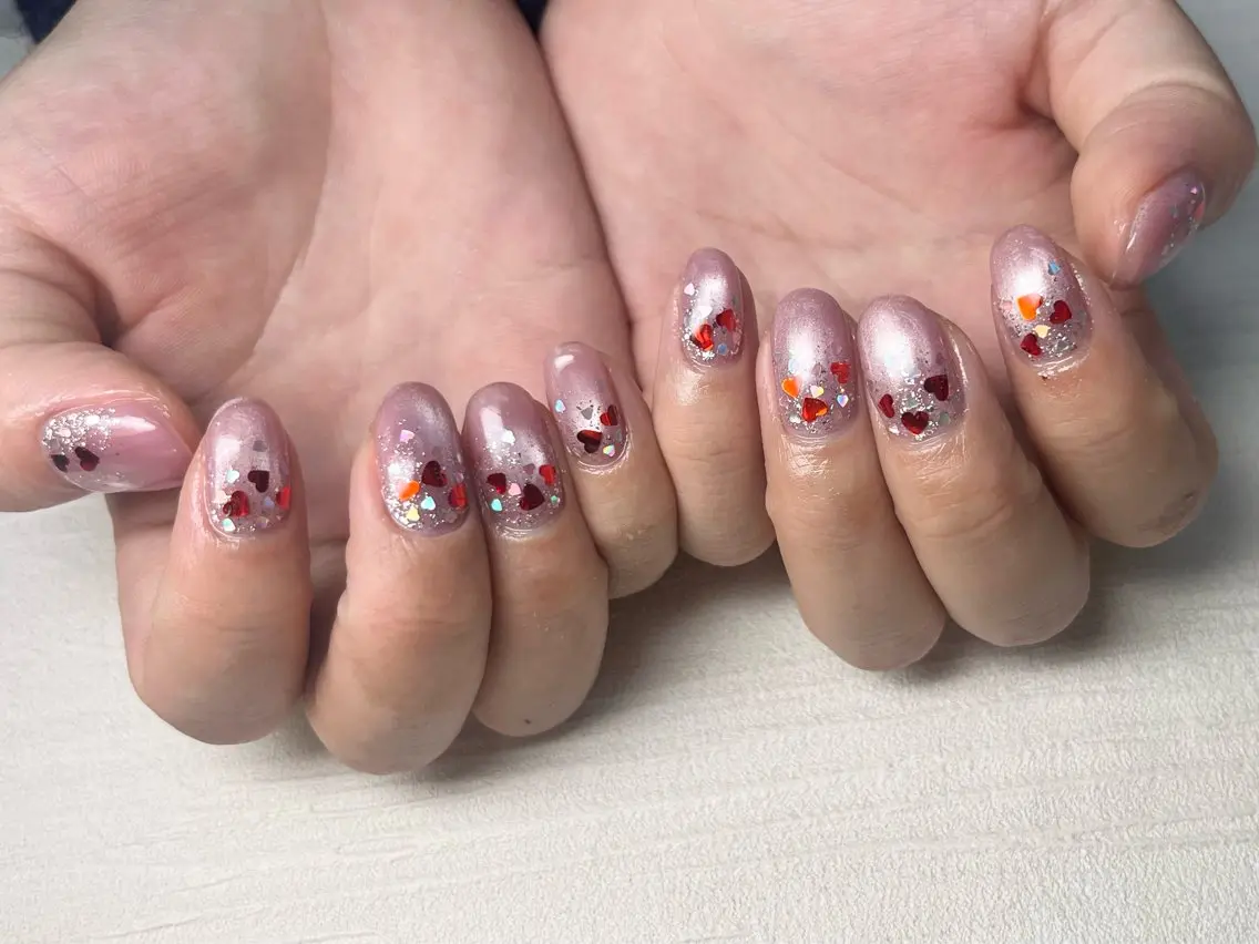 ネイル ハンドネイル Queennail 北堀江Yumiのネイルデザイン