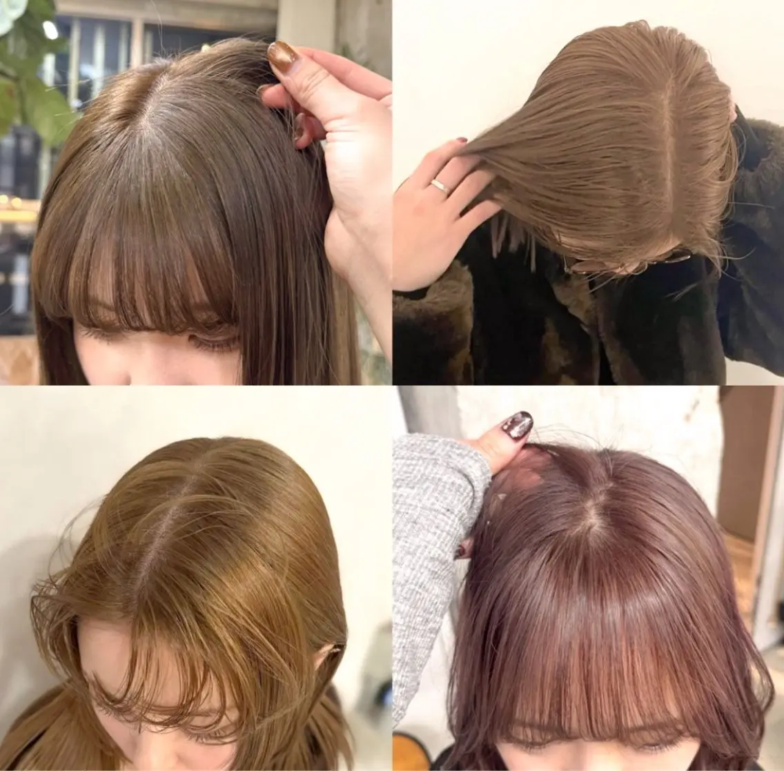 カラー カット ヘアカラー トリートメント 森田遥奈/透明感カラ ー/酸性ストレートのヘアスタイル