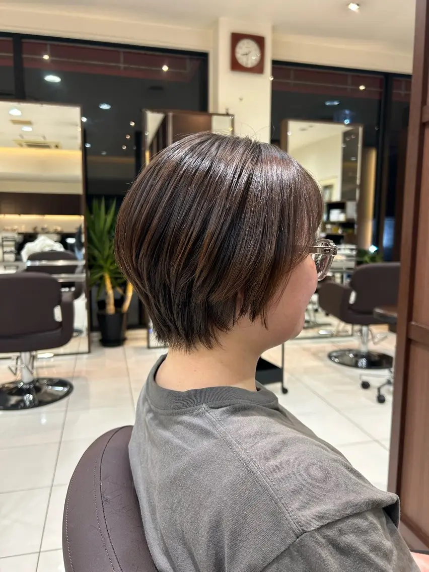 ショート 森山 愛有菜のヘアスタイル
