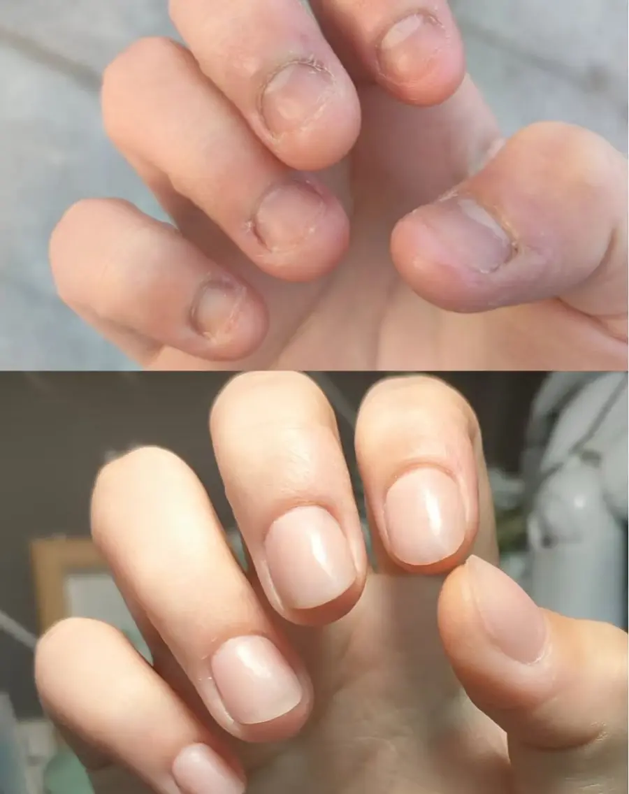ネイル ハンドネイル MoonNail ユリ🌸のネイルデザイン