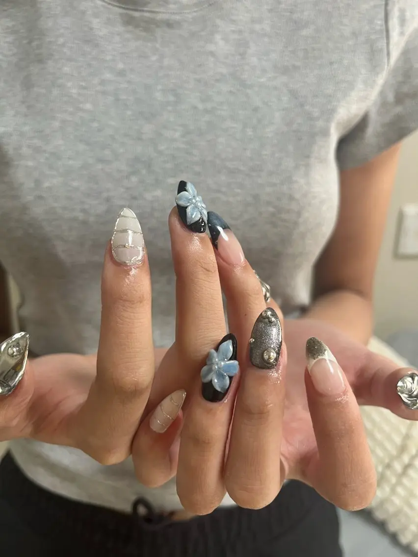 ネイル アートネイル ハンドネイル yuno nail🫧のネイルデザイン
