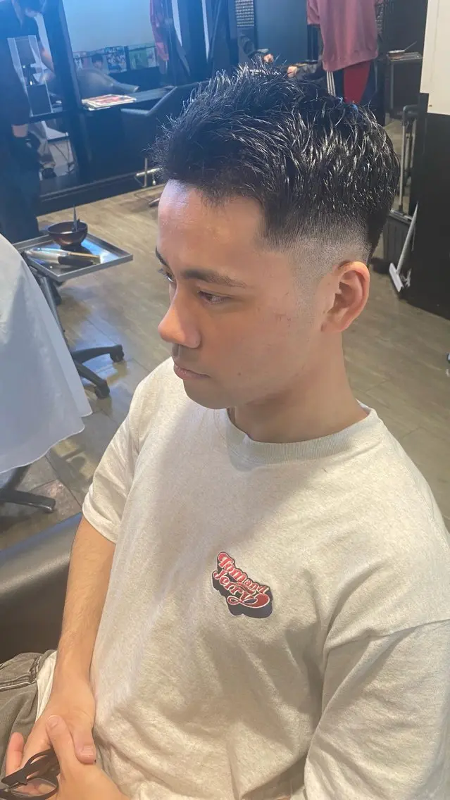 メンズ フェードカット カット 水野 聖哉のヘアスタイル