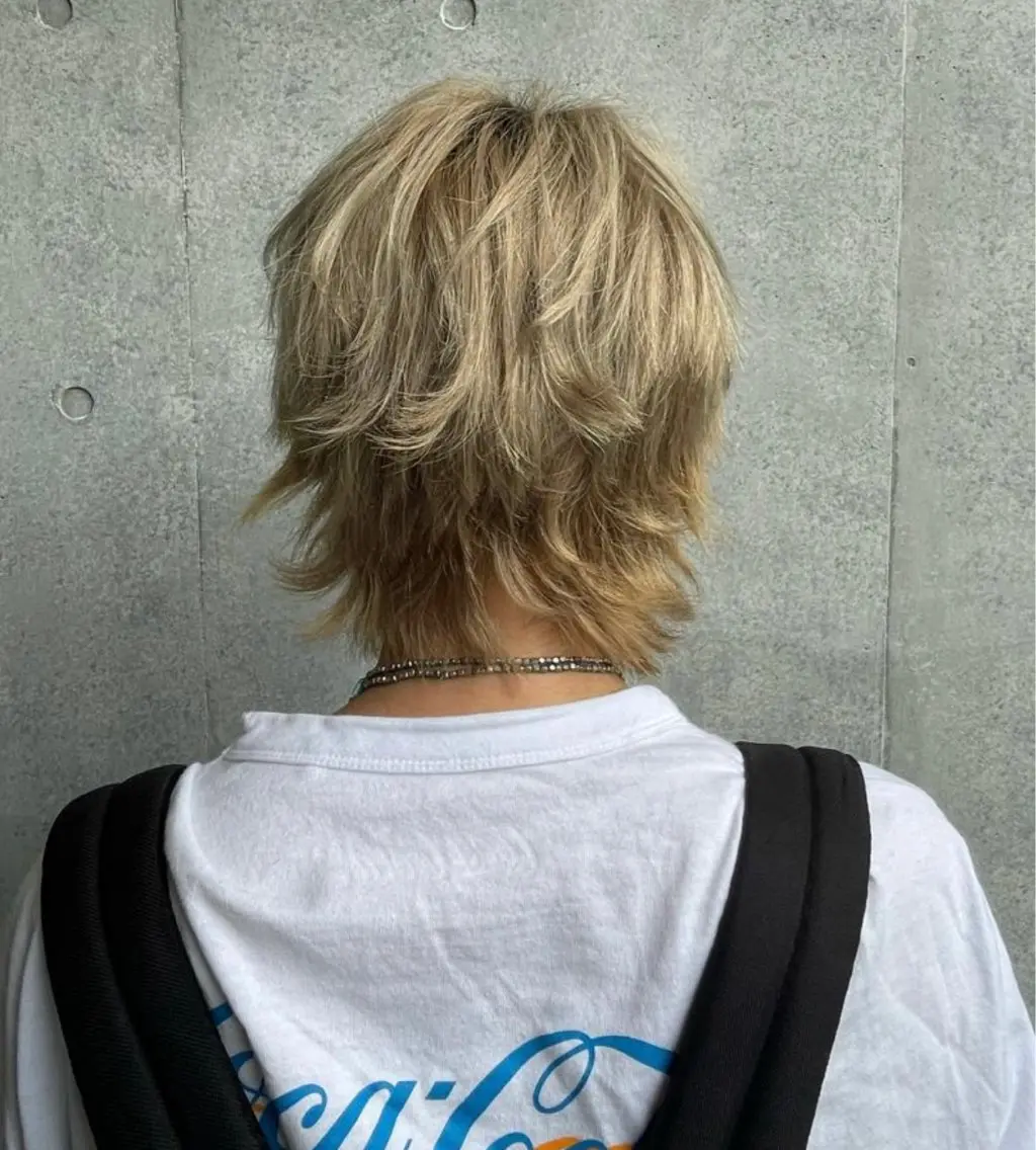 ショート カラー カット 🌈メンズパーマ🌈 メンズカットアリサのヘアスタイル