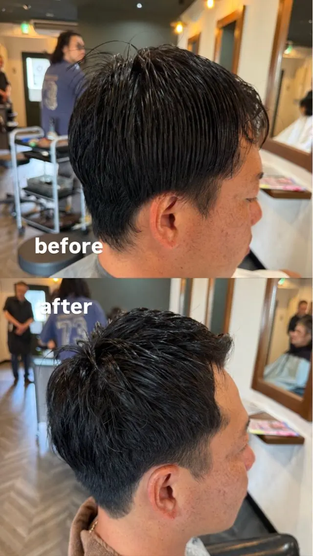 メンズ カット 大木悠史 メンズカット✂️のヘアスタイル