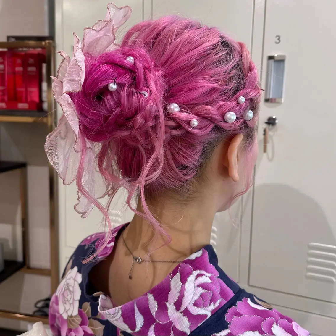 ヘアアレンジ ヘアセット 横浜/透明感カラー/ 髪質改善/みやび🎀のヘアスタイル