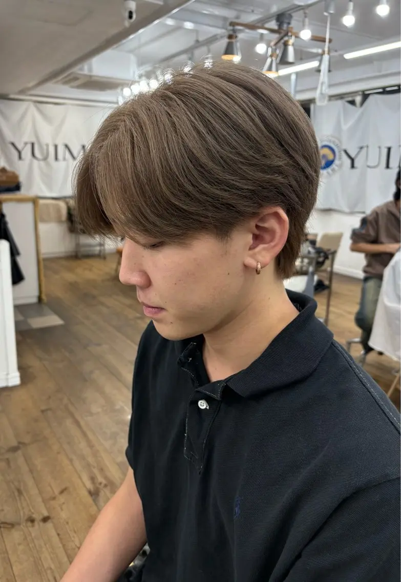 【Men'sハイトーン】ダブルカラー+カット23,500→22000の写真
