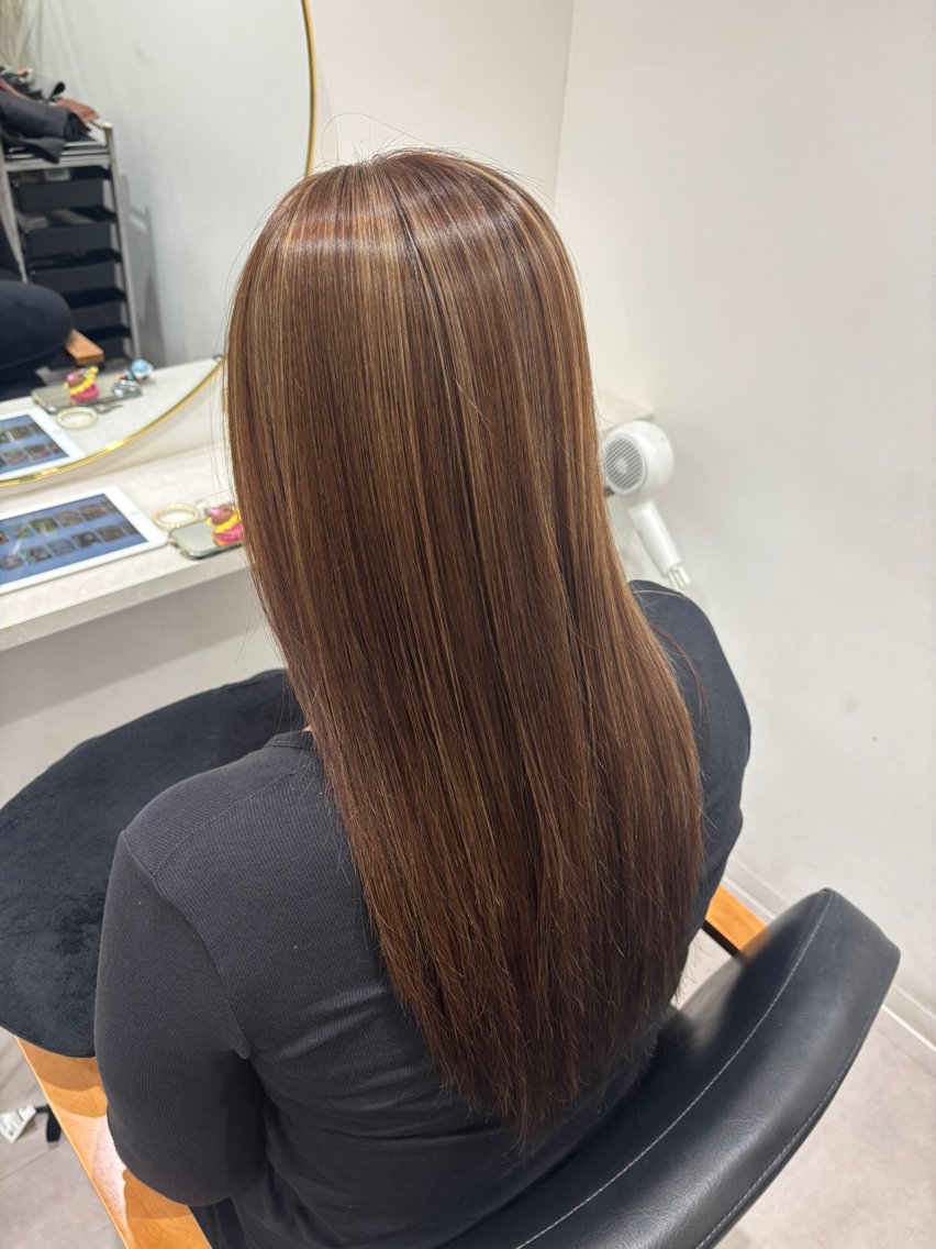カラー ヘアカラー 田中澪🩵ྀི /HUG横浜のヘアスタイル