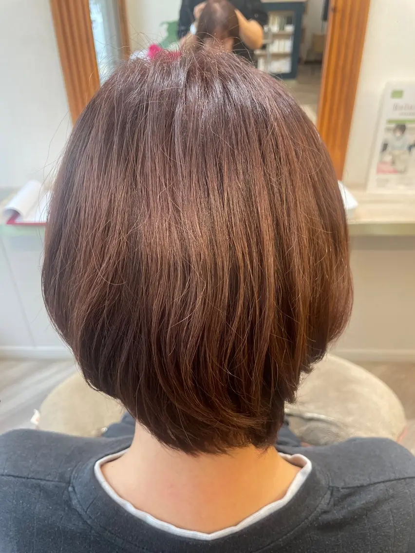 ショート ボブ🫧透明感カラー 💎Sayakaのヘアスタイル