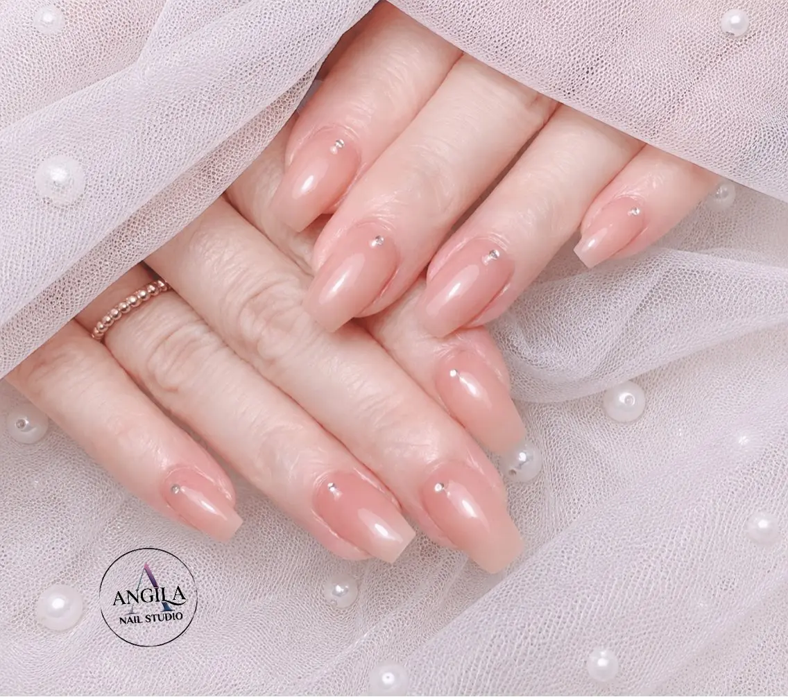 ネイル ANGILA ネイル¨̮S*Y*Kのネイルデザイン