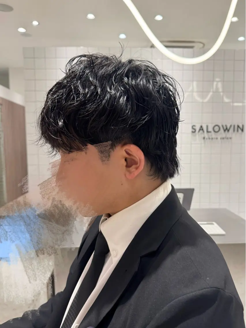 【平日限定】👑メンズカット＋長持ちミルクパーマ👑の写真