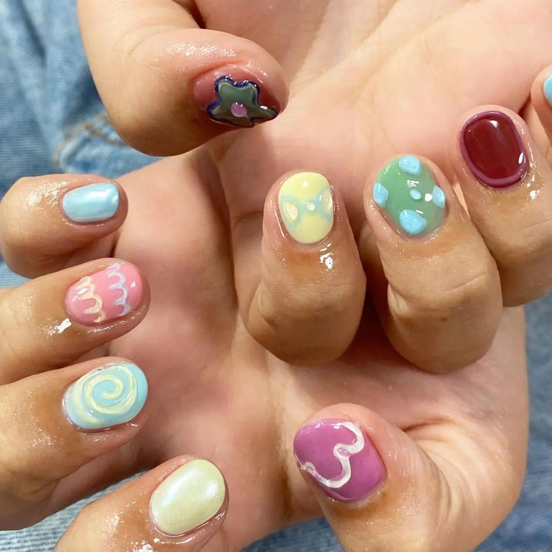 ネイル I pinknail 韓国風·持ち込み専門のネイルデザイン