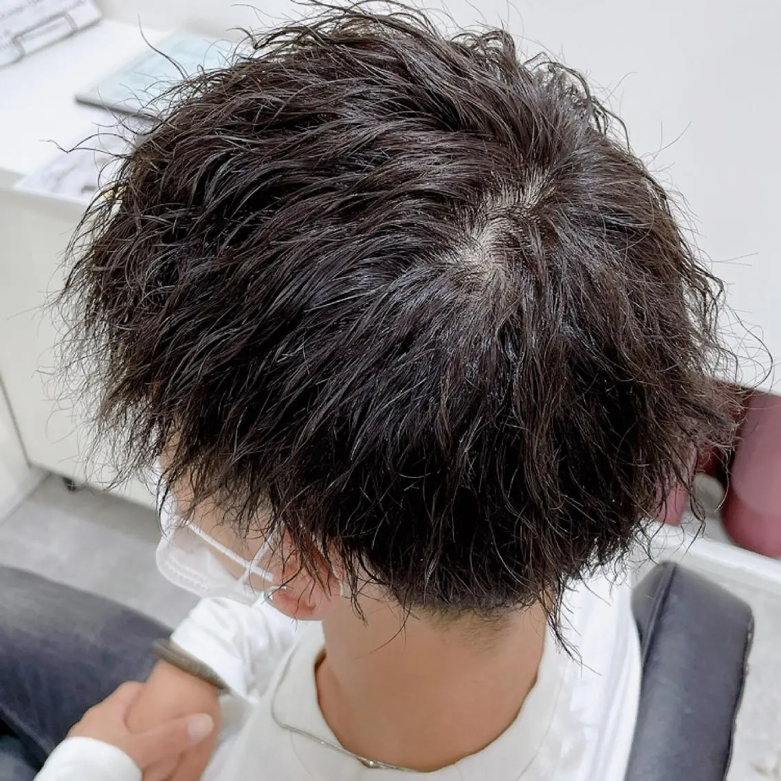 パーマ インナー/くびれ/ ショート/Chereのヘアスタイル