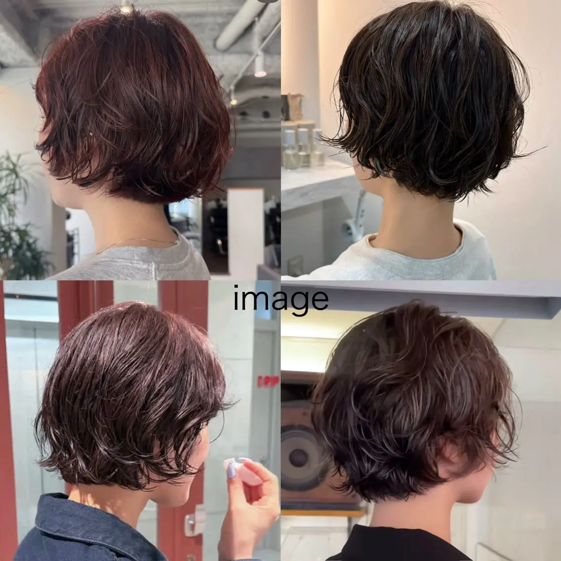 ショート 長谷川 澄のヘアスタイル