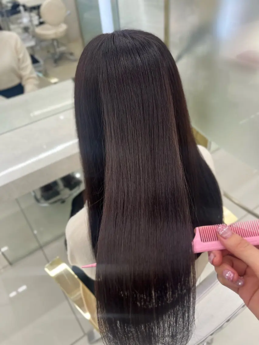 ロング カラー トリートメント Celan あやかのヘアスタイル