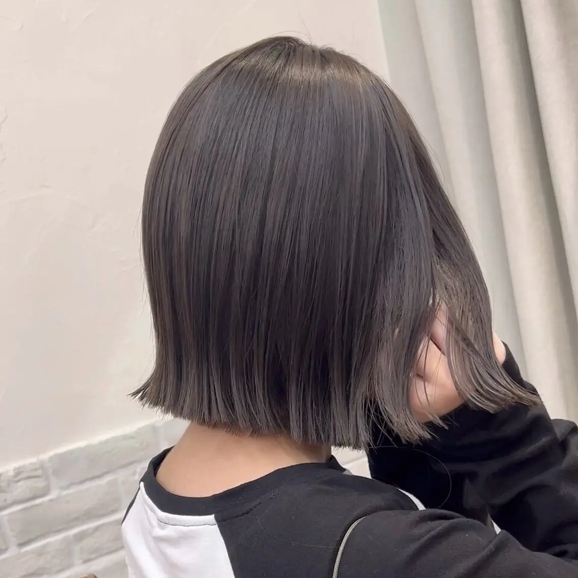 ショート カット ヘアカラー トリートメント きら🎀ボブ/ 透明感カラーのヘアスタイル