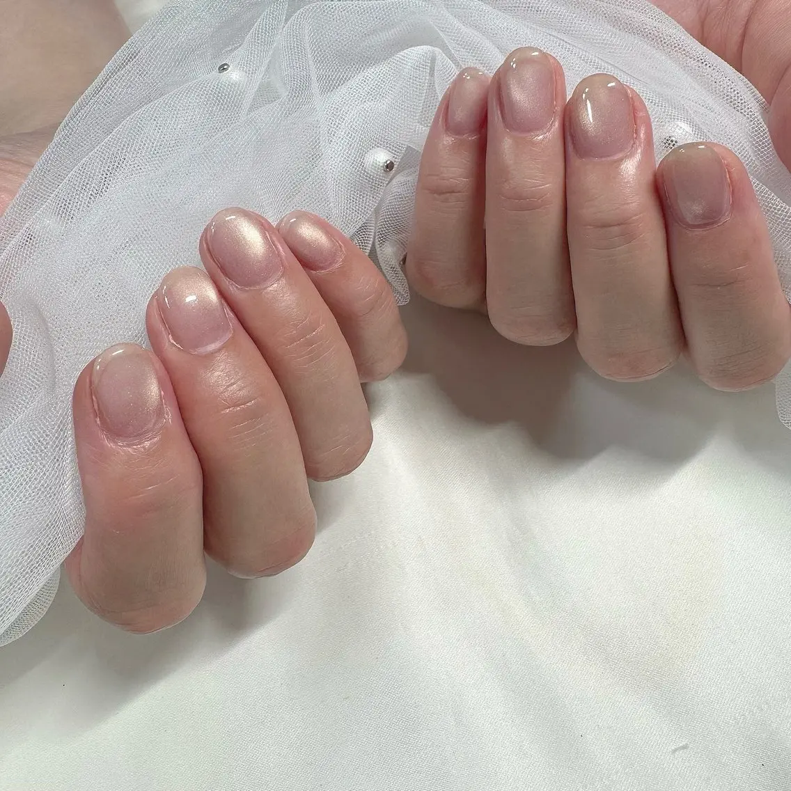 ネイル ジェルネイル シンプルネイル 東 千夏のネイルデザイン