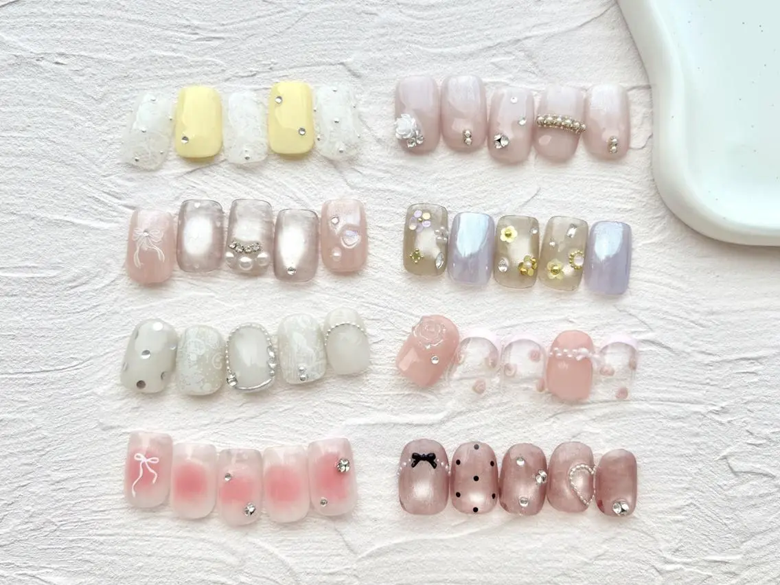 【6月限定🌟】10種類のデザインから選べるガーリーデザイン♡《オフ有り》の写真