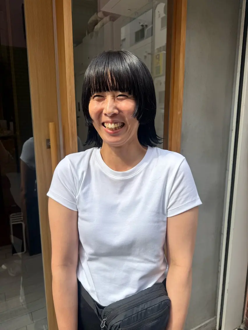 ミディアム 髙橋奈緒子 ⭐︎newi京橋のヘアスタイル
