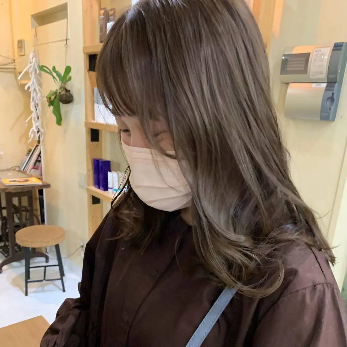 ミディアム Shibata Mizukiのヘアスタイル
