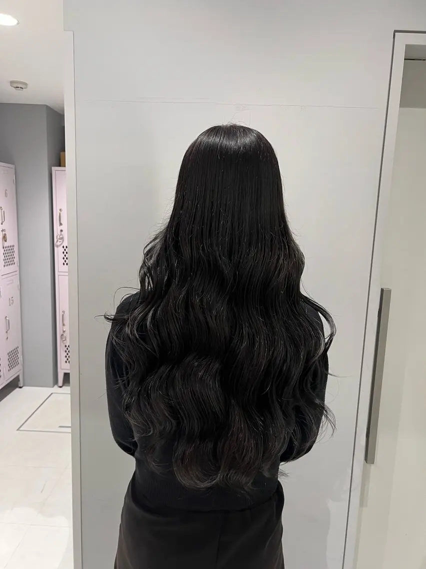 ロング カラー ヘアアレンジ ヘアカラー kayo吉祥寺カラー モデル募集中✨のヘアスタイル