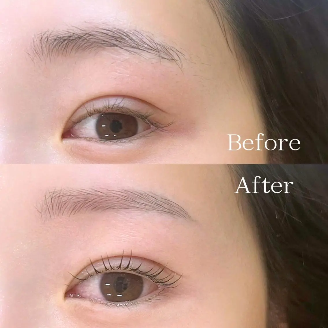 マツエク・マツパ 一重×まつ毛パーマ 骨格似合わせ眉WAX 眉まつ毛専門/あすみの眉毛・アイブロウイメージ