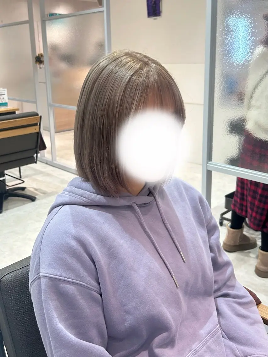 【3名限定👥】💇🏼‍♀️ブリーチリタッチ（根本2cm）+オンカラー✨（補足説明ご確認の上ご予約お願いいたします！）の写真