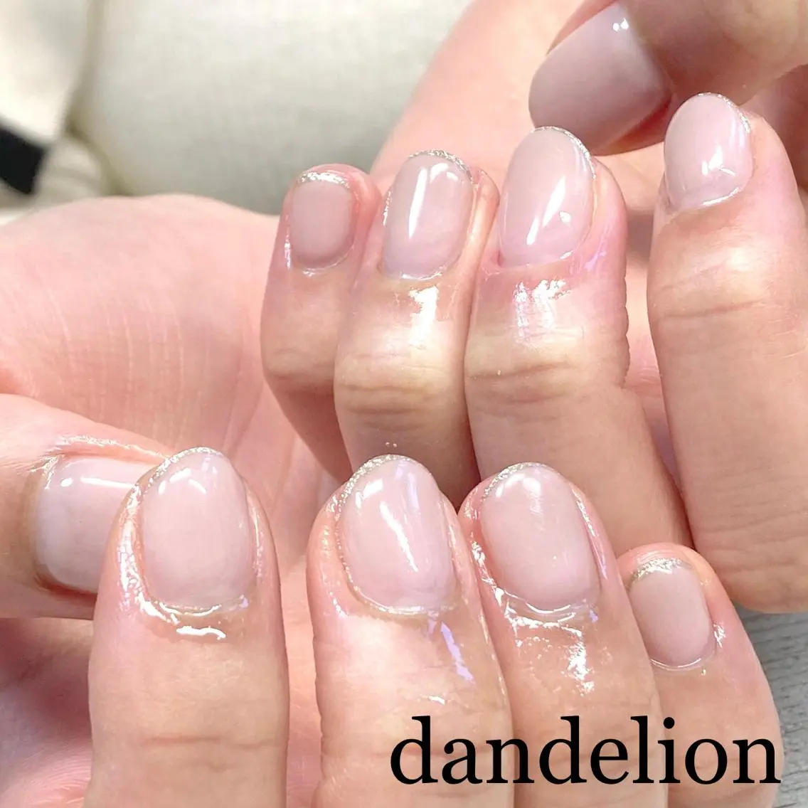 ネイル ハンドネイル ハンドケア dandelion ダンデライオンのネイルデザイン