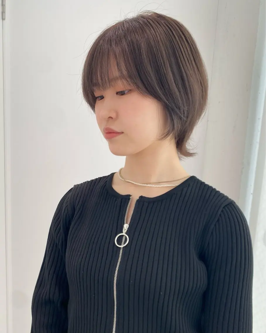 ショート カット ヘアカラー ショート〜ミディアム 喜多司のヘアスタイル
