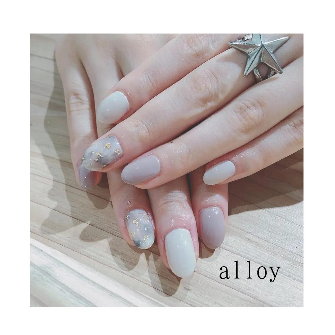 ネイル ハンドネイル alloy nailのネイルデザイン