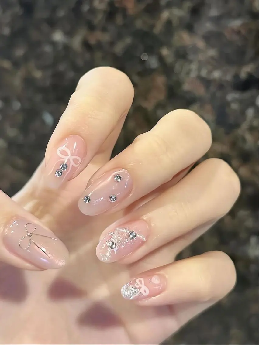ネイル アートネイル フレンチネイル ジェルネイル 韓国ネイル 持ち込み ハンドネイル ハンドケア ボニー Coco nailのネイルデザイン