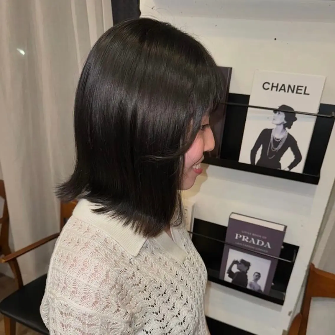 カラー 新原 陽那のヘアスタイル