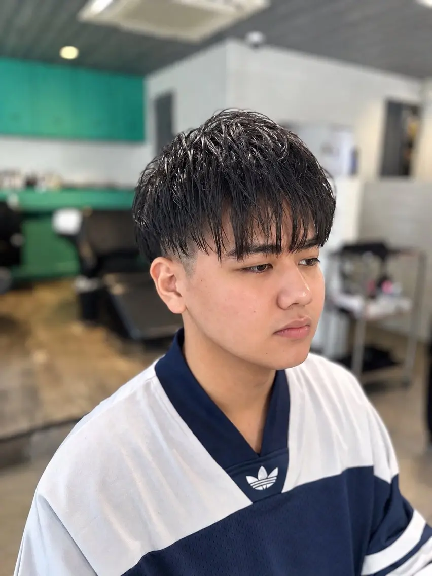 ショート カット 制流/メンズカット/ ギャルカラー/札幌のヘアスタイル