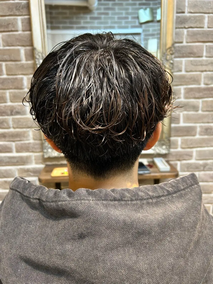 パーマ メンズ メンズパーマ Soulag鶴見 Sora💈のヘアスタイル