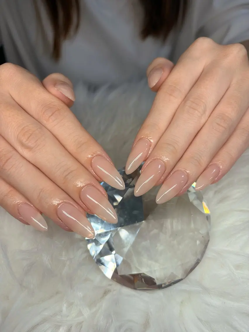 ネイル アートネイル オーロラネイル チークネイル 長さ出し フットネイル ハンドネイル Chan nailsのネイルデザイン