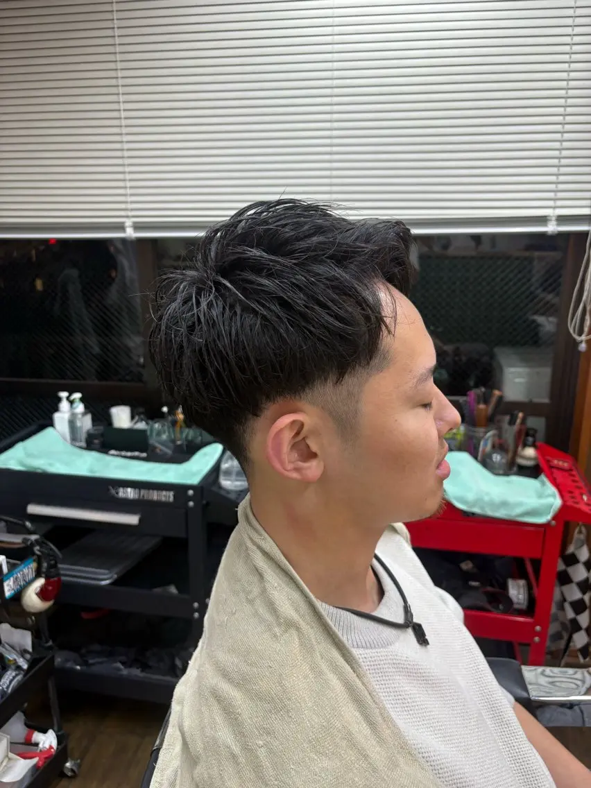 ショート メンズ ビジネス 西川 卓のヘアスタイル