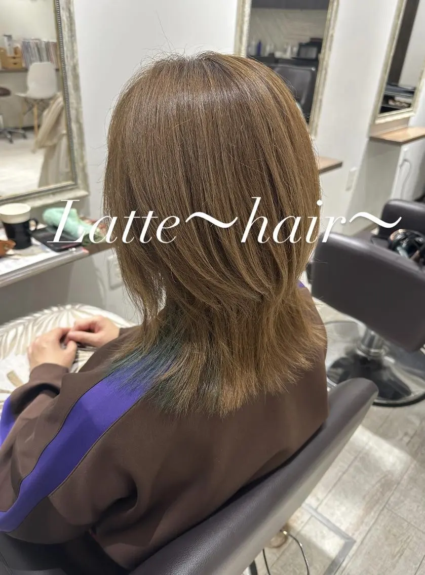 【平日限定】カット+カラー+ヒト幹細胞ケアトリートメント+スチームミストの写真