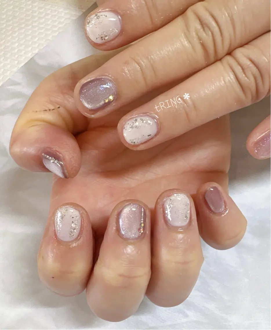 ネイル ハンドネイル tRING* しいの木台のネイルデザイン