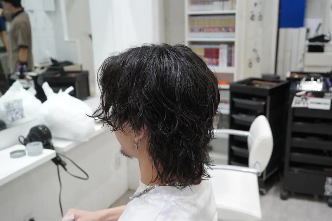 パーマ メンズ カット パーマ 町田No.1パーマ 特化✂︎小杉澪生のヘアスタイル