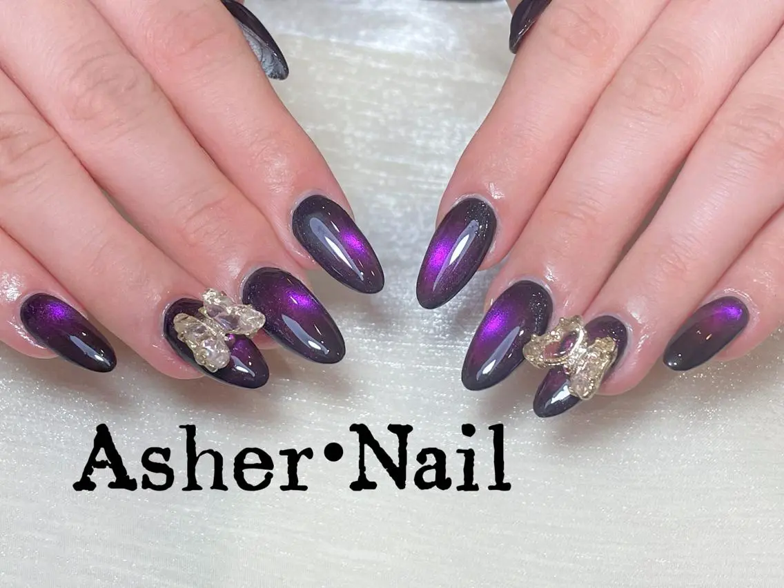 ネイル ハンドネイル ハンドケア Asher _Nailのネイルデザイン