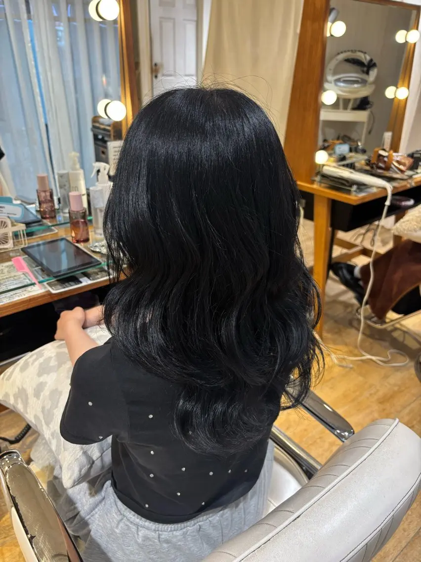 セミロング カラー ヘアカラー トリートメント 🫧satomi🫧 /モデル募集中のヘアスタイル