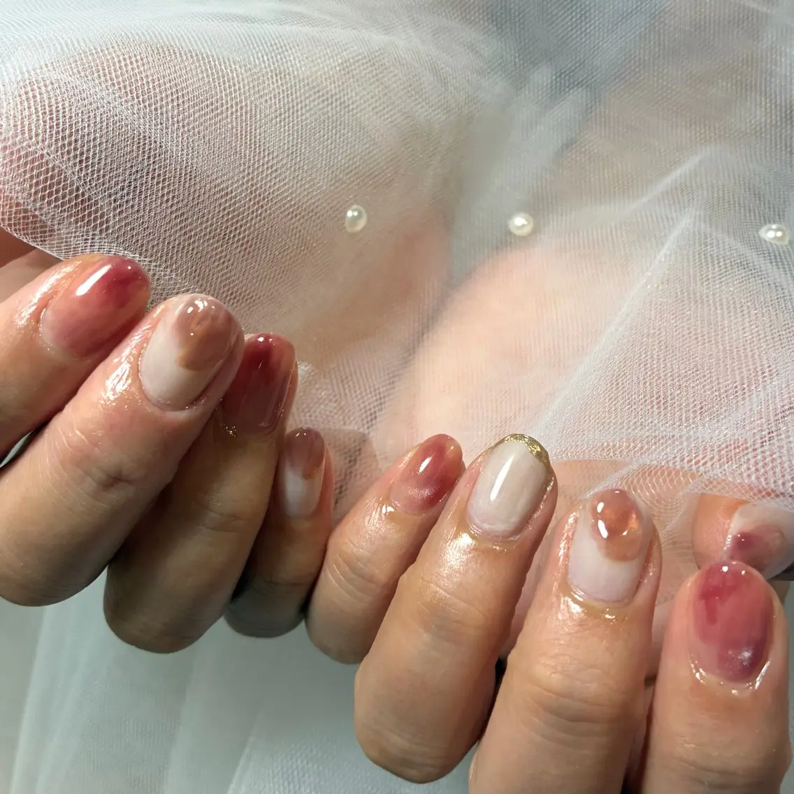ネイル 持ち込み milimili アンナのネイルデザイン